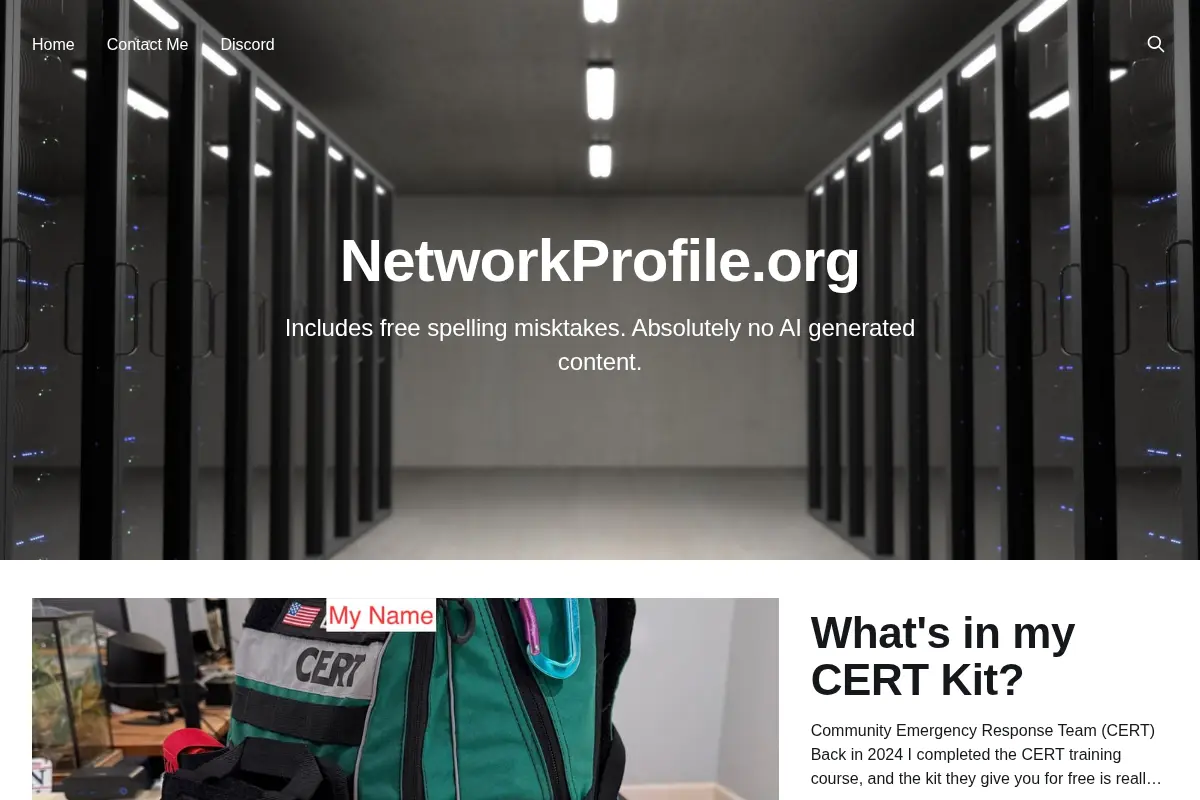 NetworkProfile.org