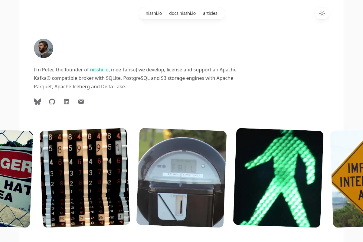 Peter Morgan - founder nisshi.io