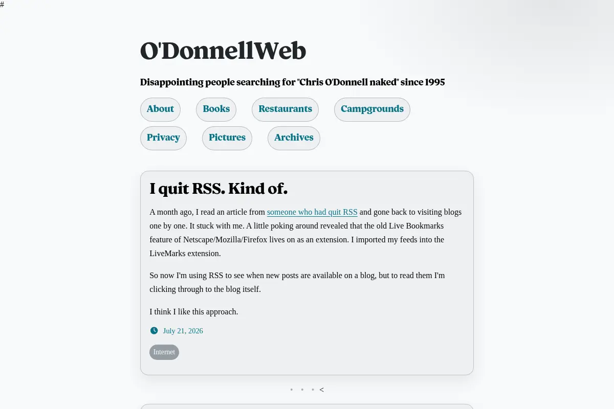 O'DonnellWeb