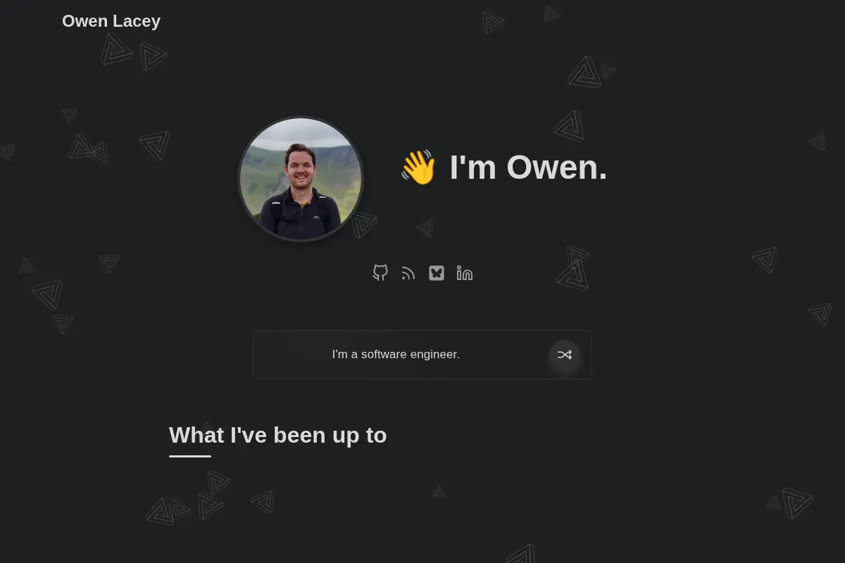 Owen Lacey's Blog