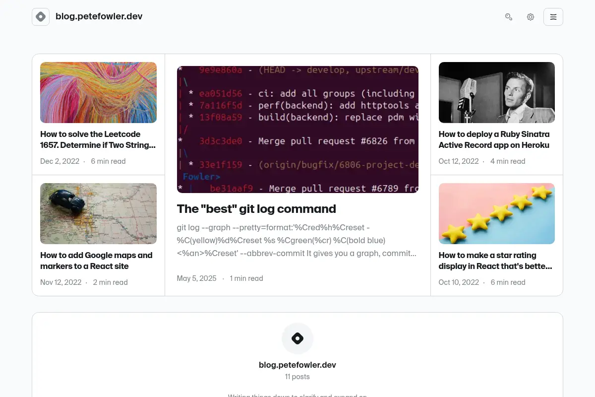 blog.petefowler.dev