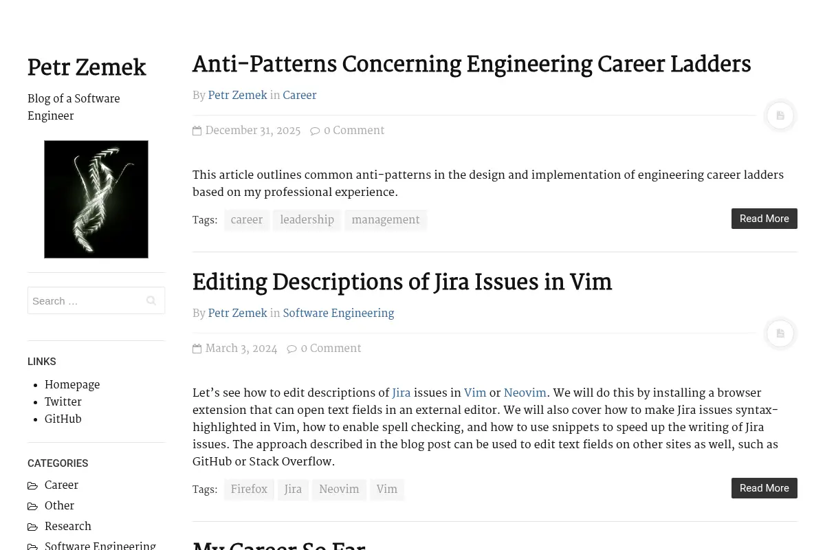 Petr Zemek | Blog of a Software Engineer