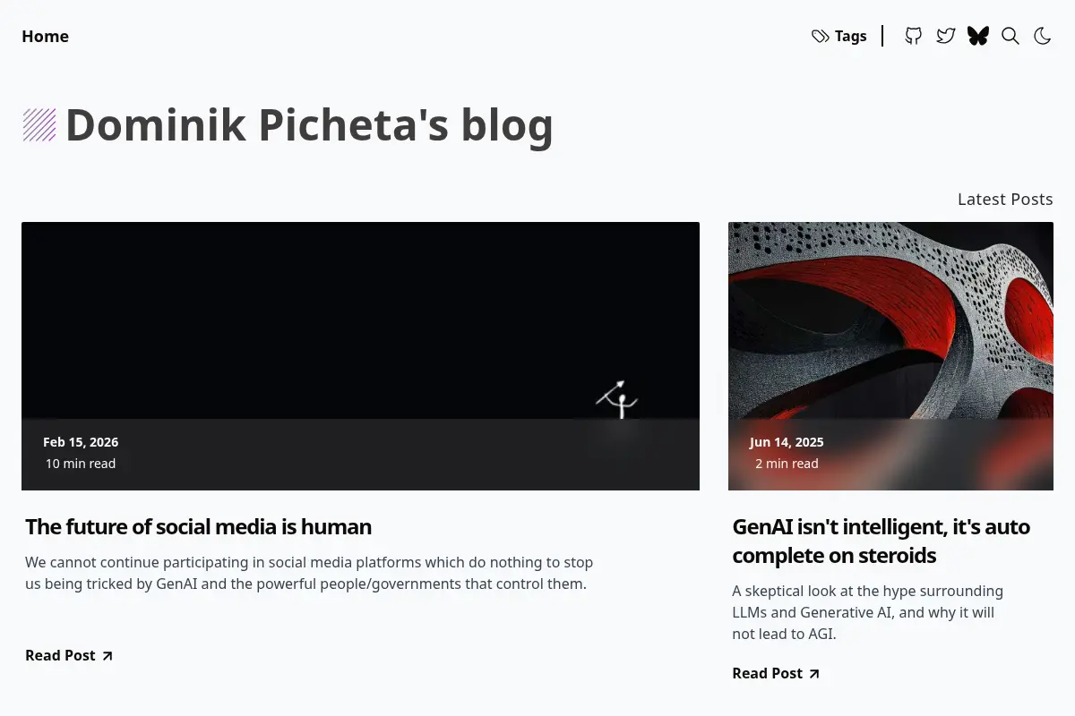 Dominik Picheta's blog