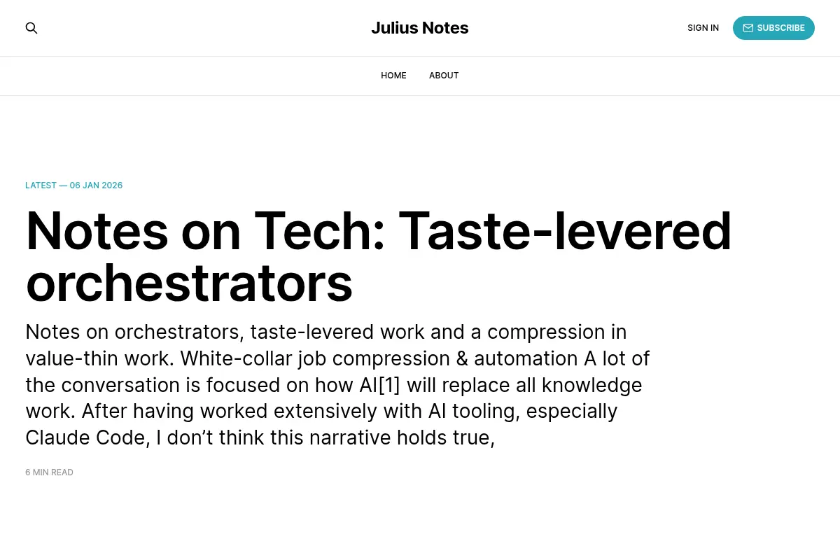 Julius Notes