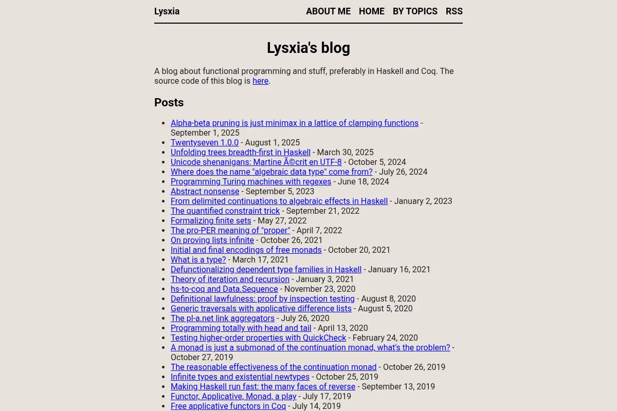 Lysxia - Lysxia's blog