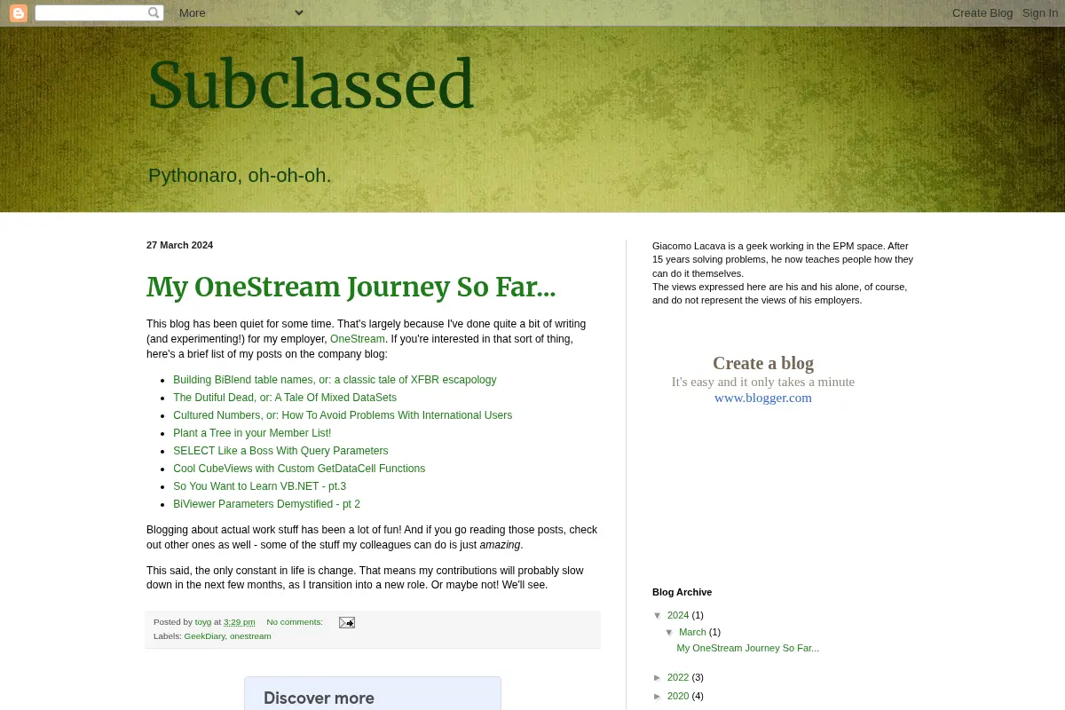 Subclassed
