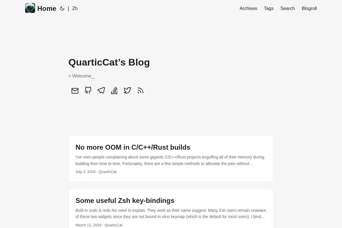 QuarticCat's Blog