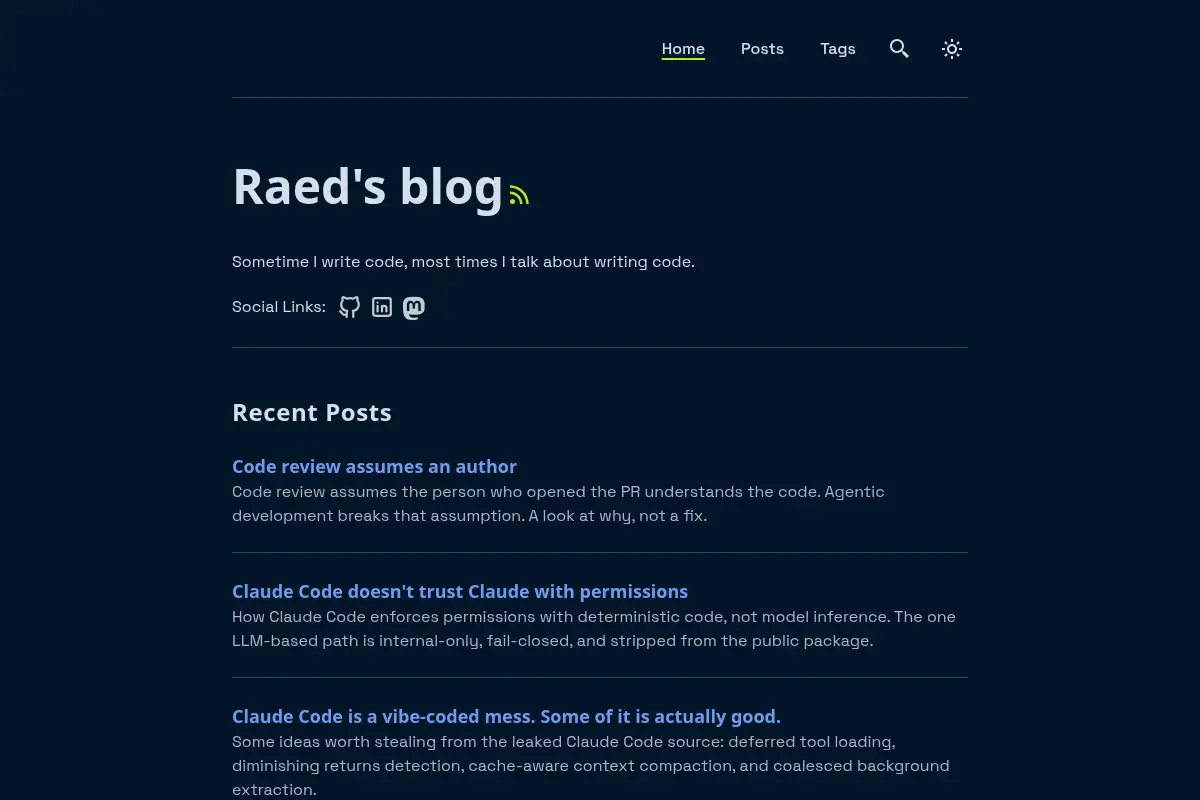 Raed's blog