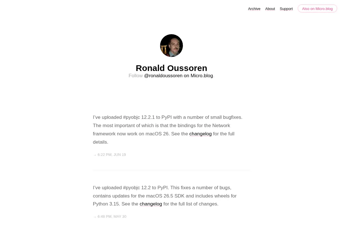 Ronald Oussoren