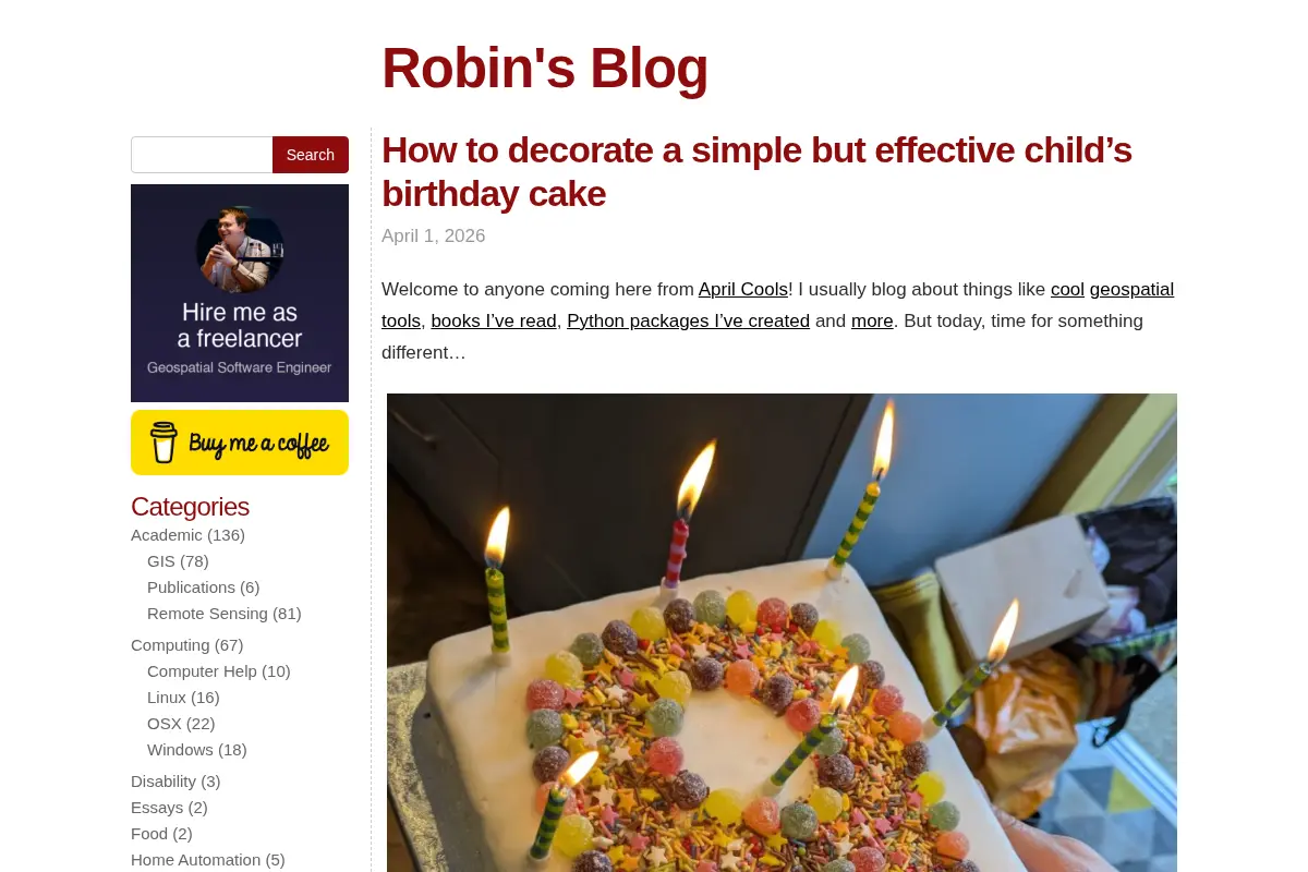 Robin's Blog