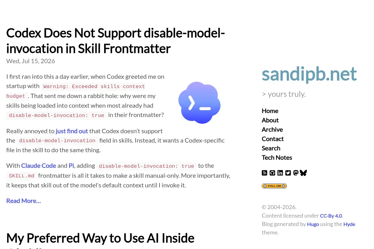 sandipb.net
