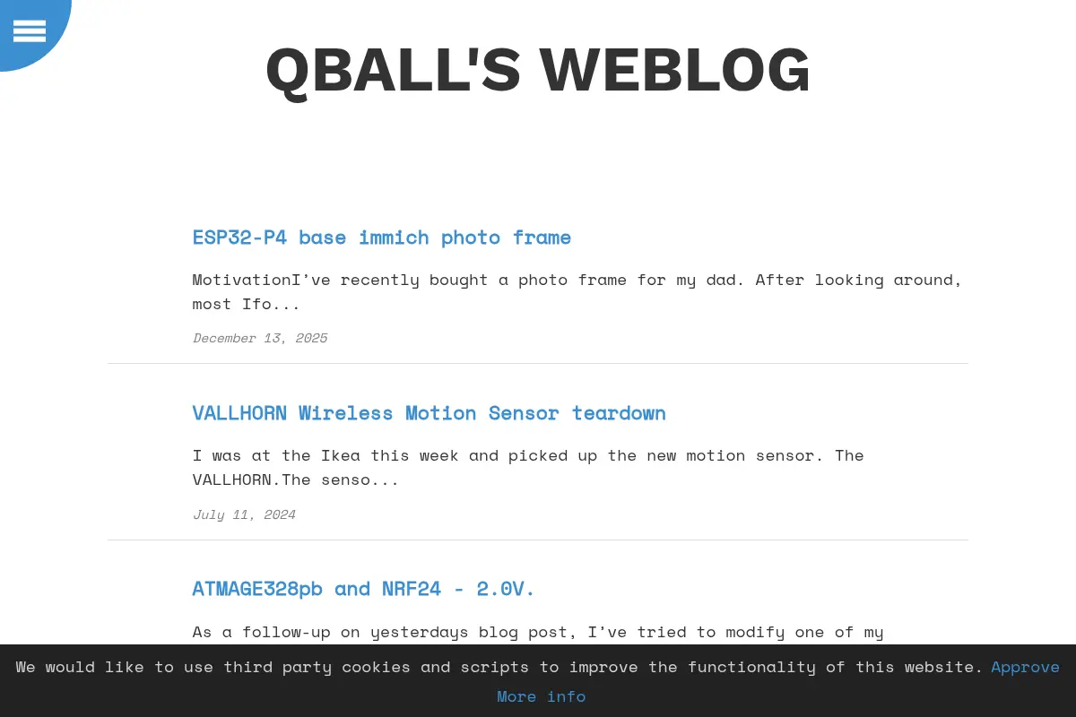 Qball's Weblog