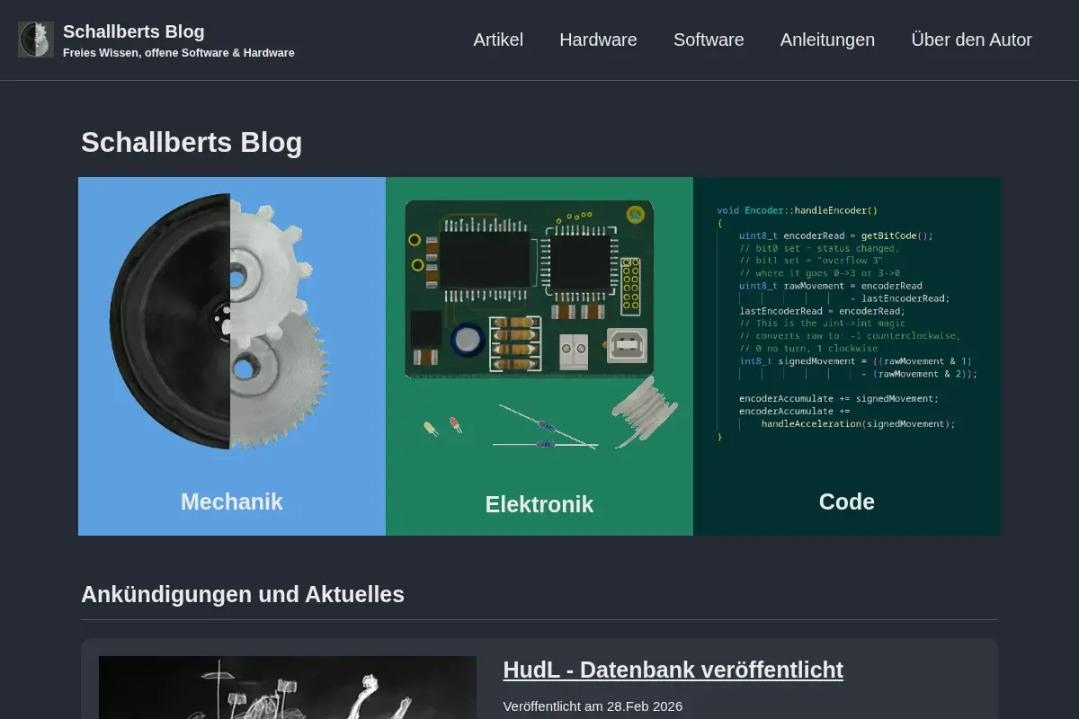 Schallberts Blog