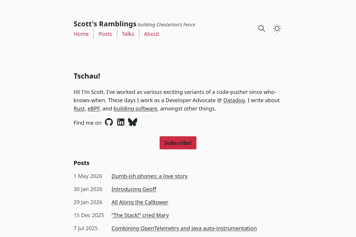 Scott's Ramblings