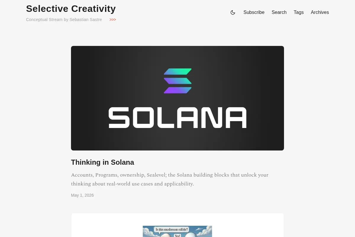 Selective Creativity