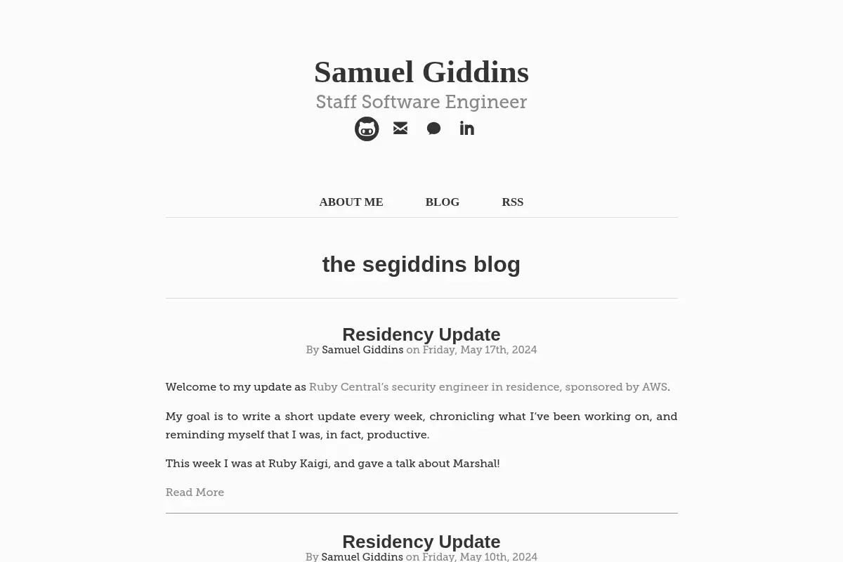 the segiddins blog