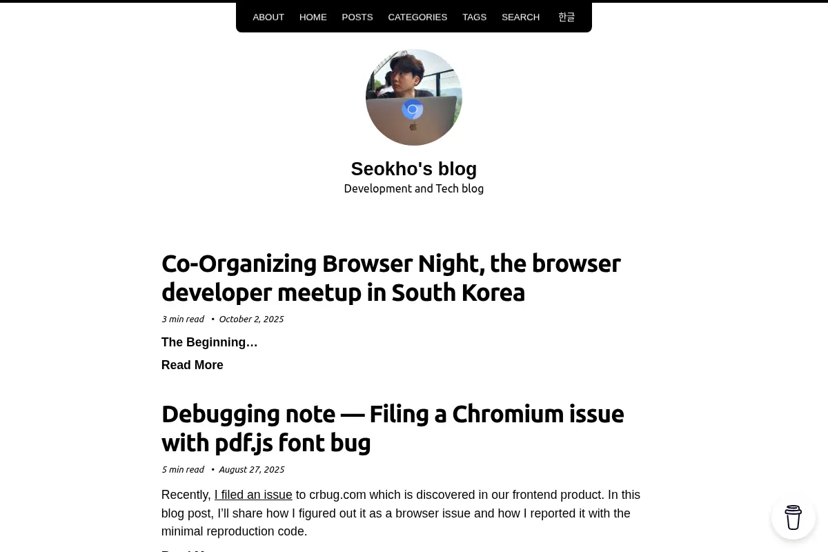 Seokho’s blog