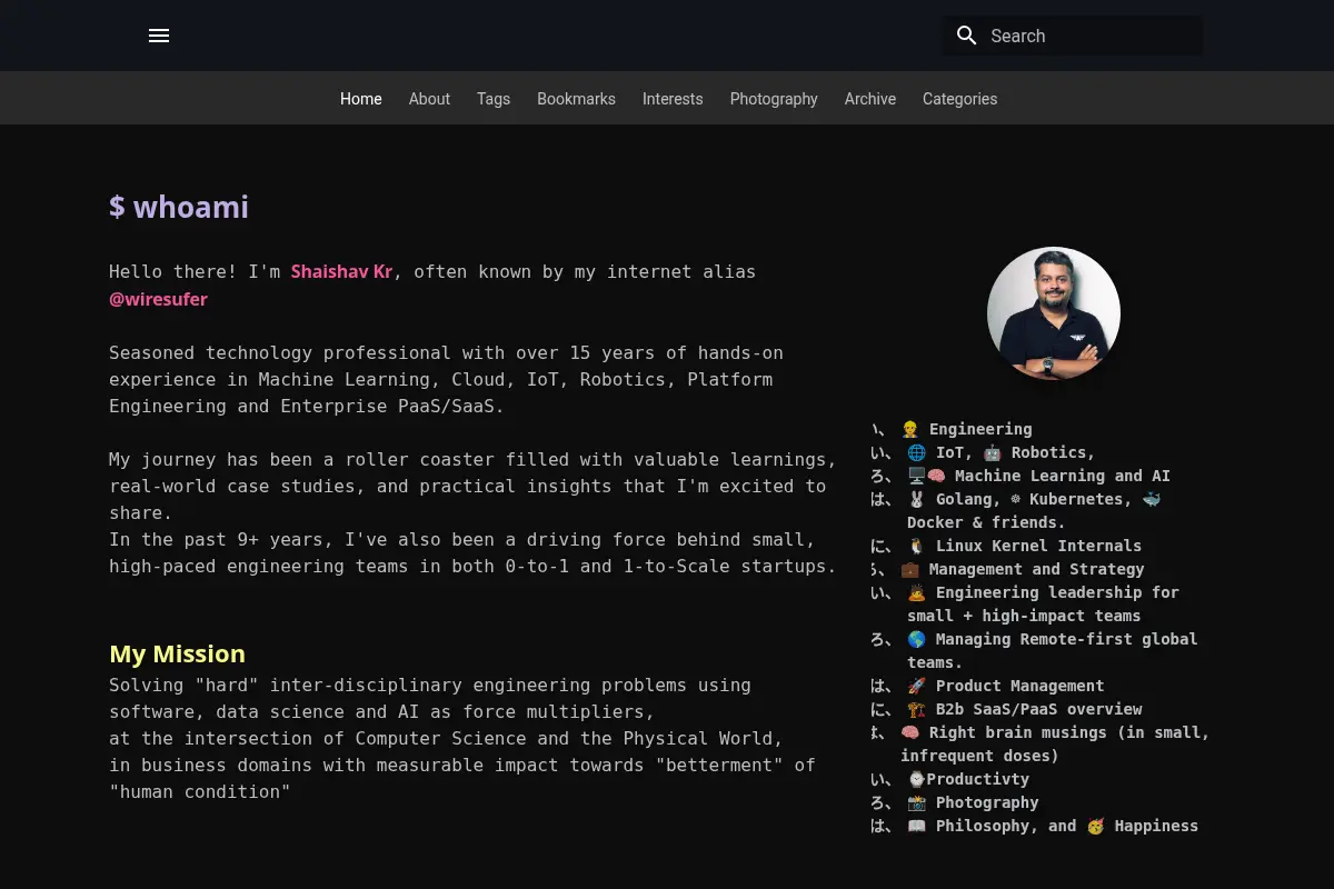 wiresurfer's library
