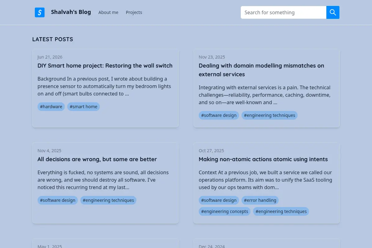 Shalvah's Blog