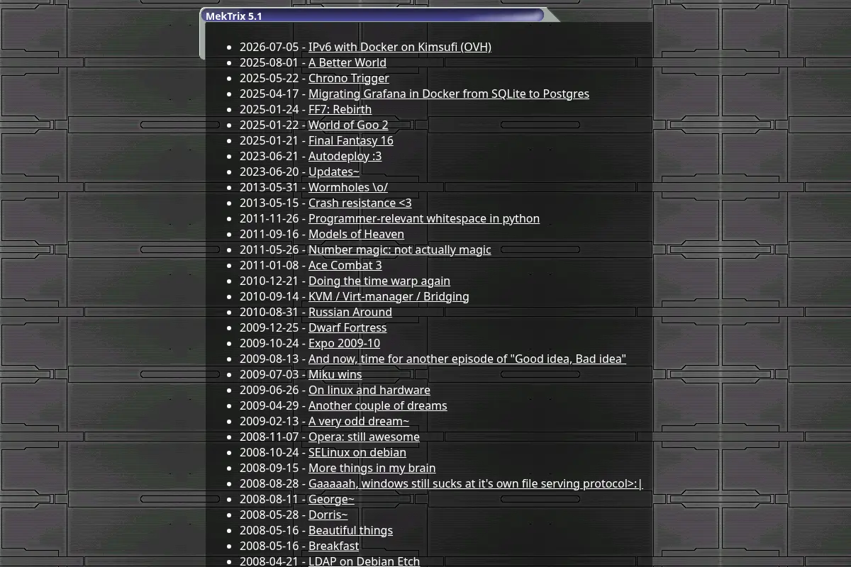 MekTrix 5.1