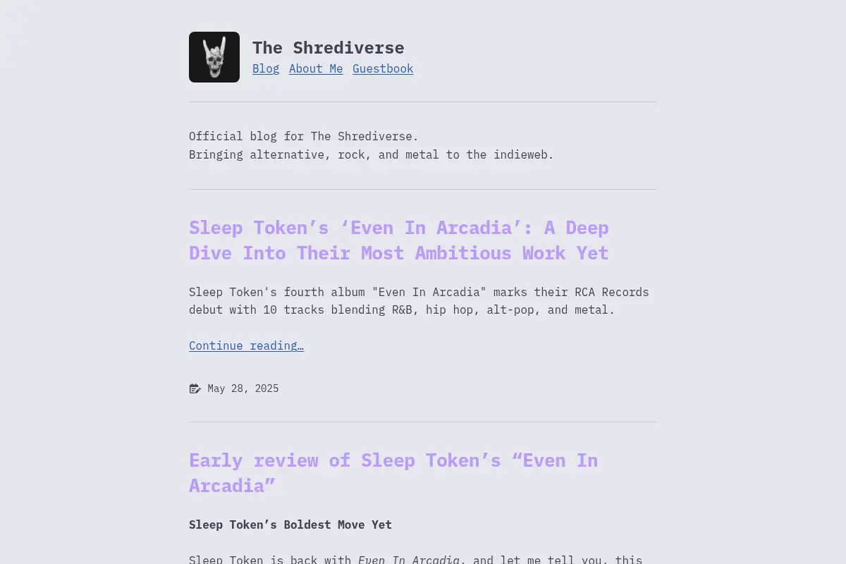 The Shrediverse