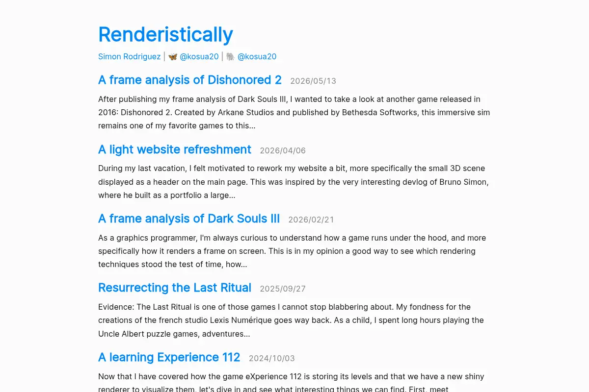 Renderistically