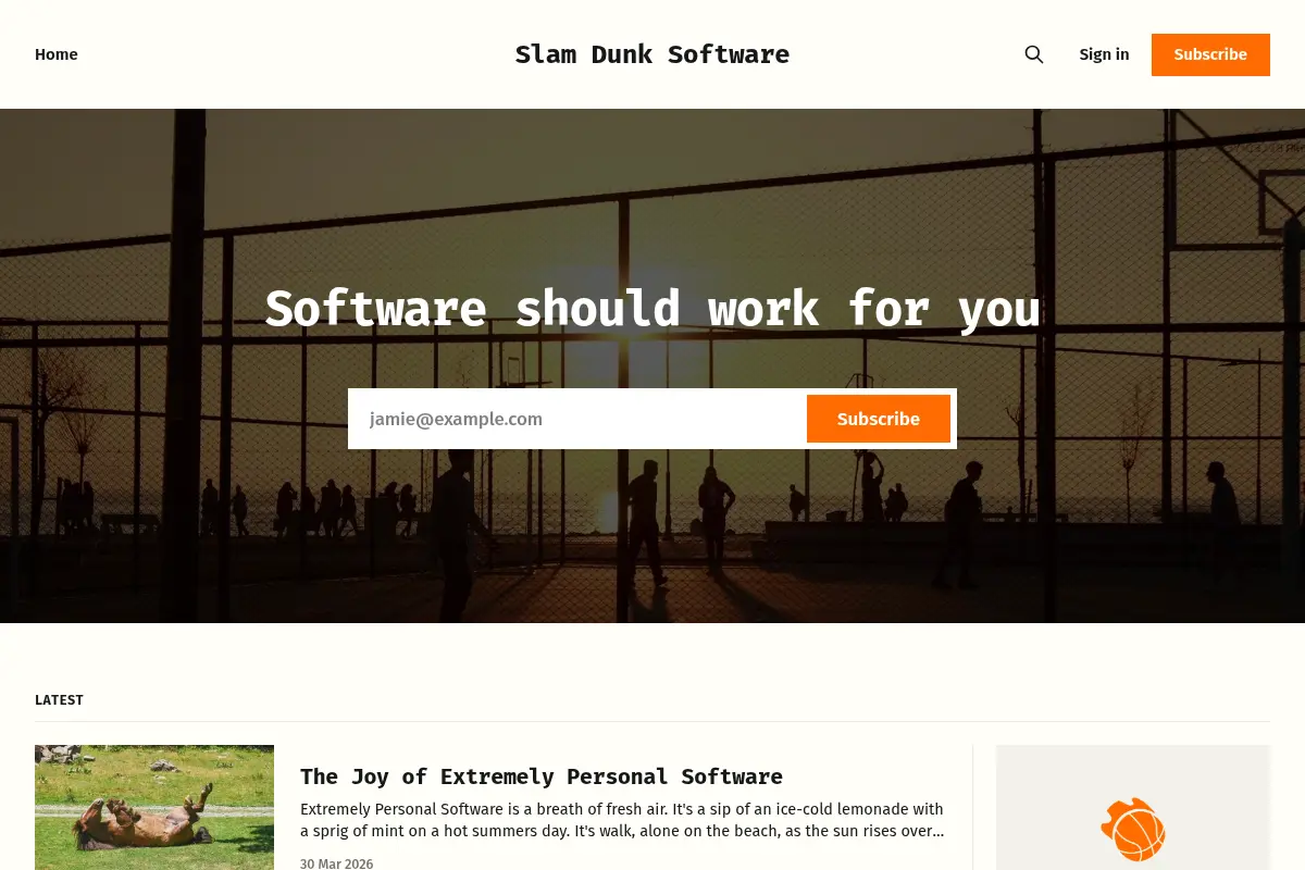 Slam Dunk Software