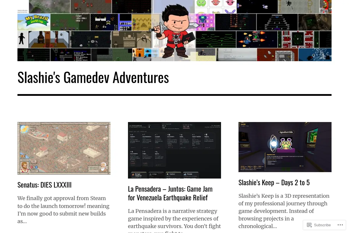 Slashie's Gamedev Adventures