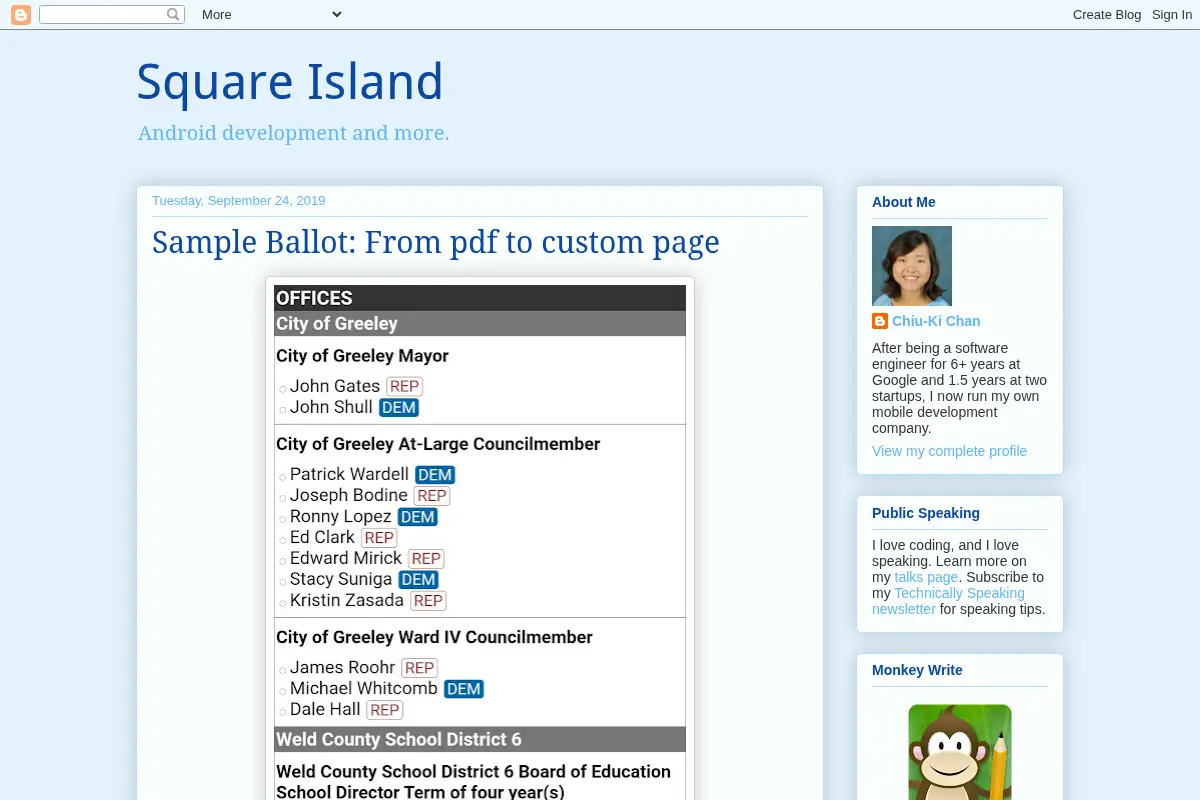 Square Island