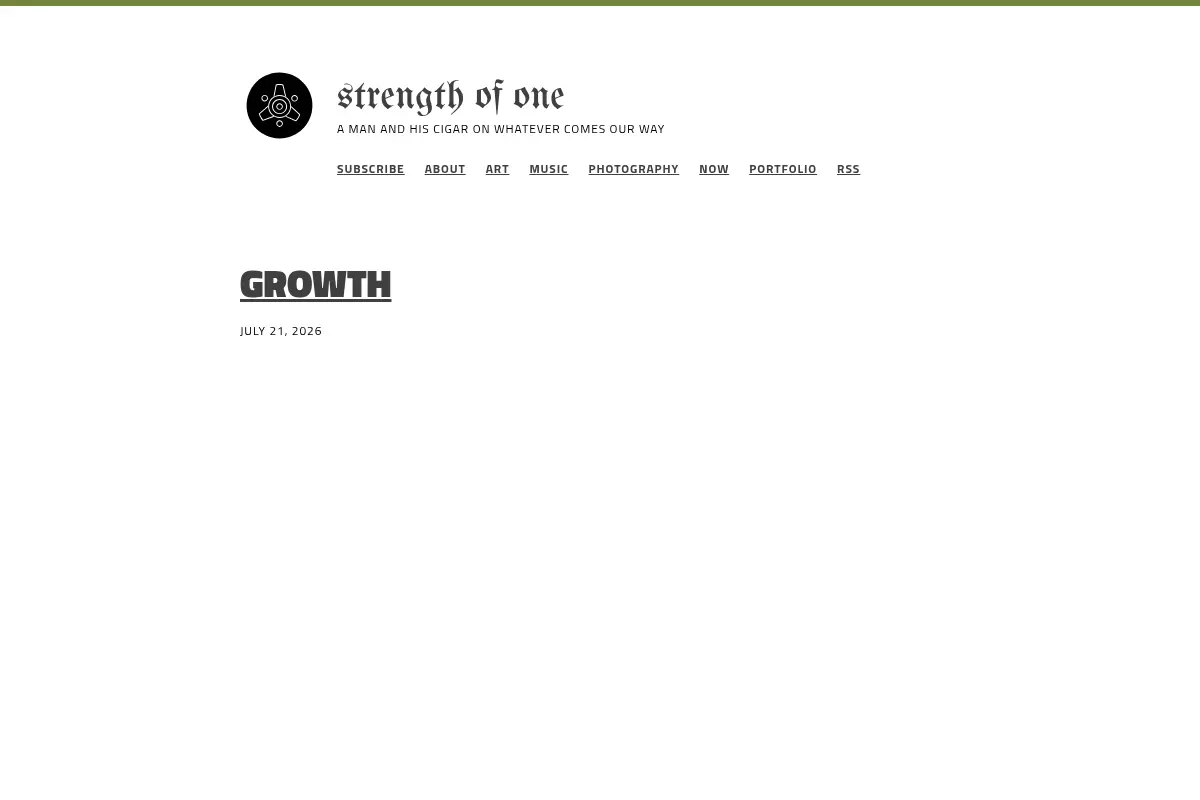 Strength of One