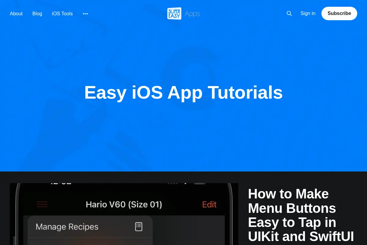 Super Easy Apps