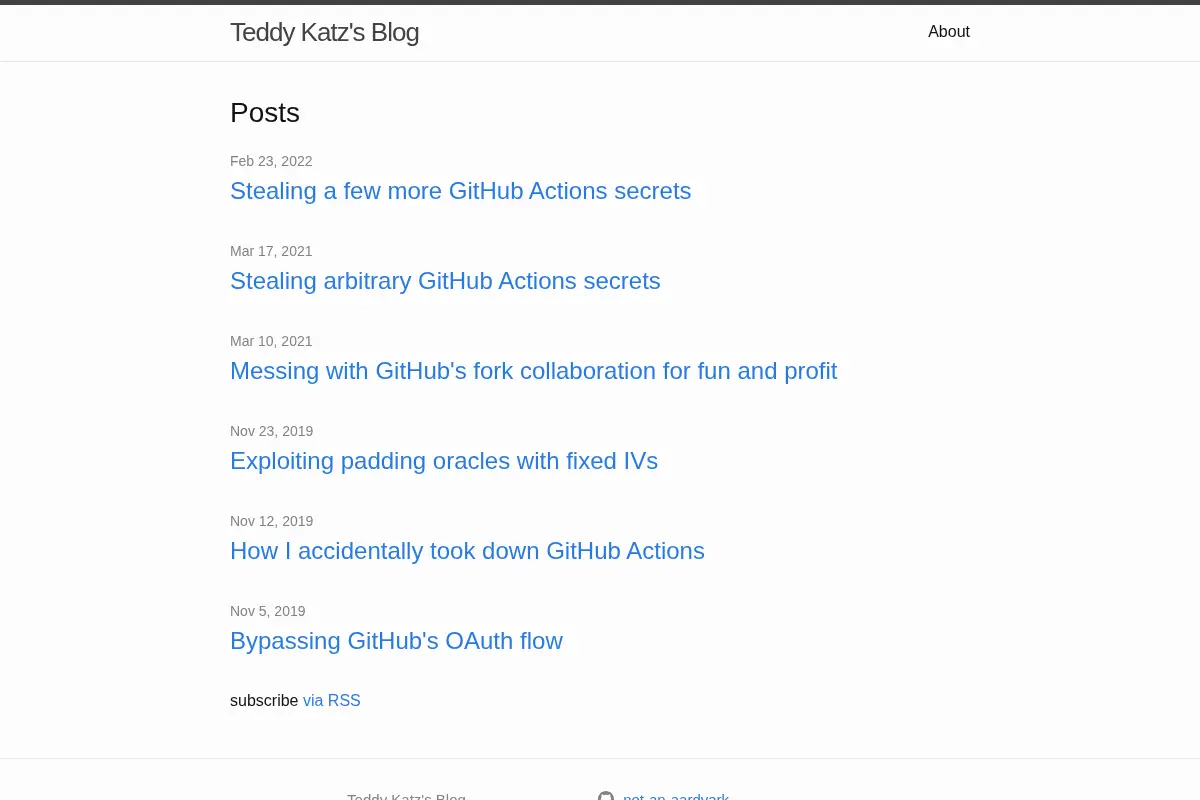 Teddy Katz's Blog