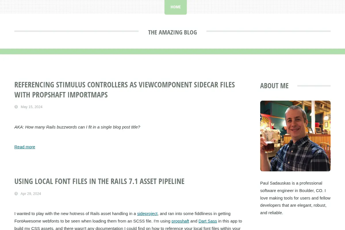 The Amazing Blog