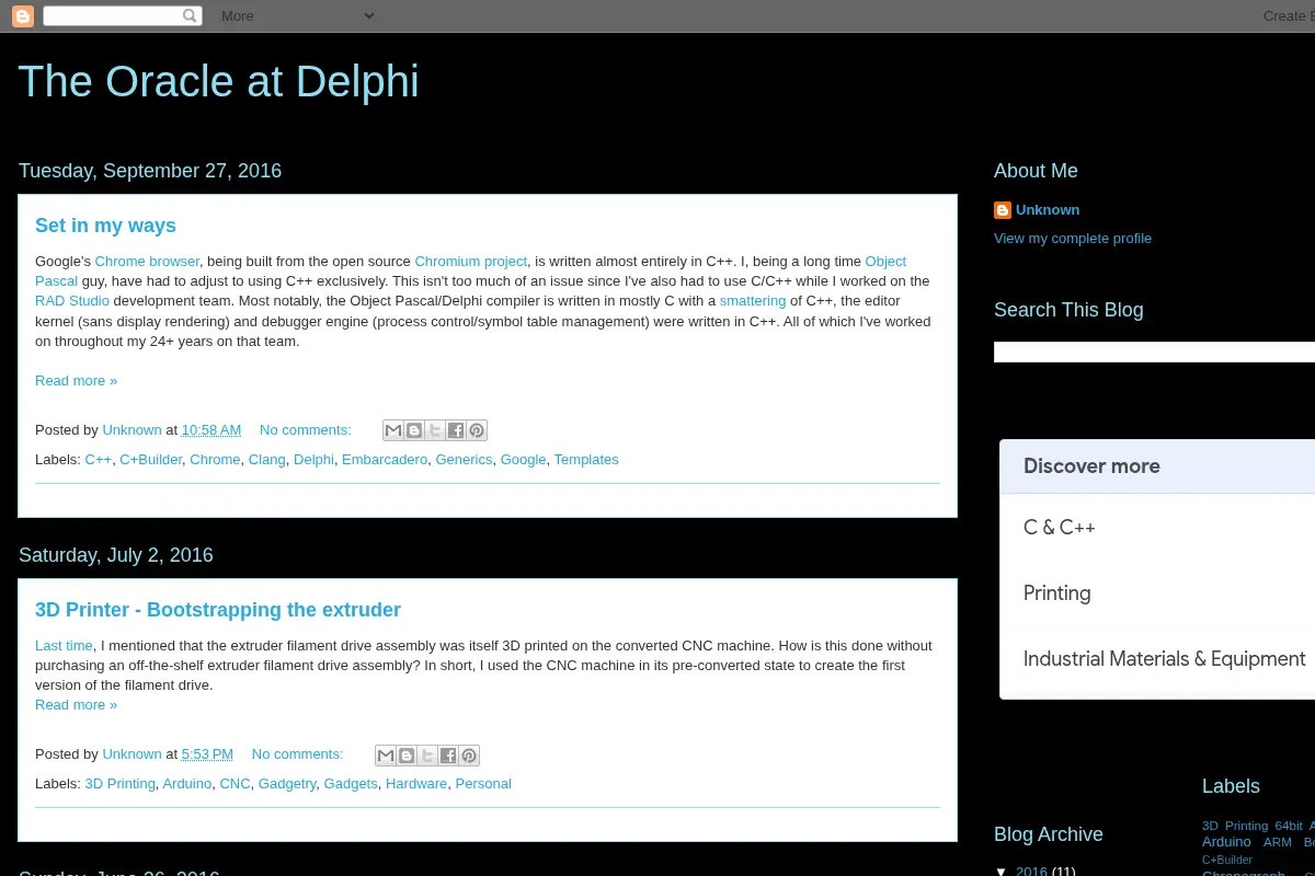 The Oracle at Delphi