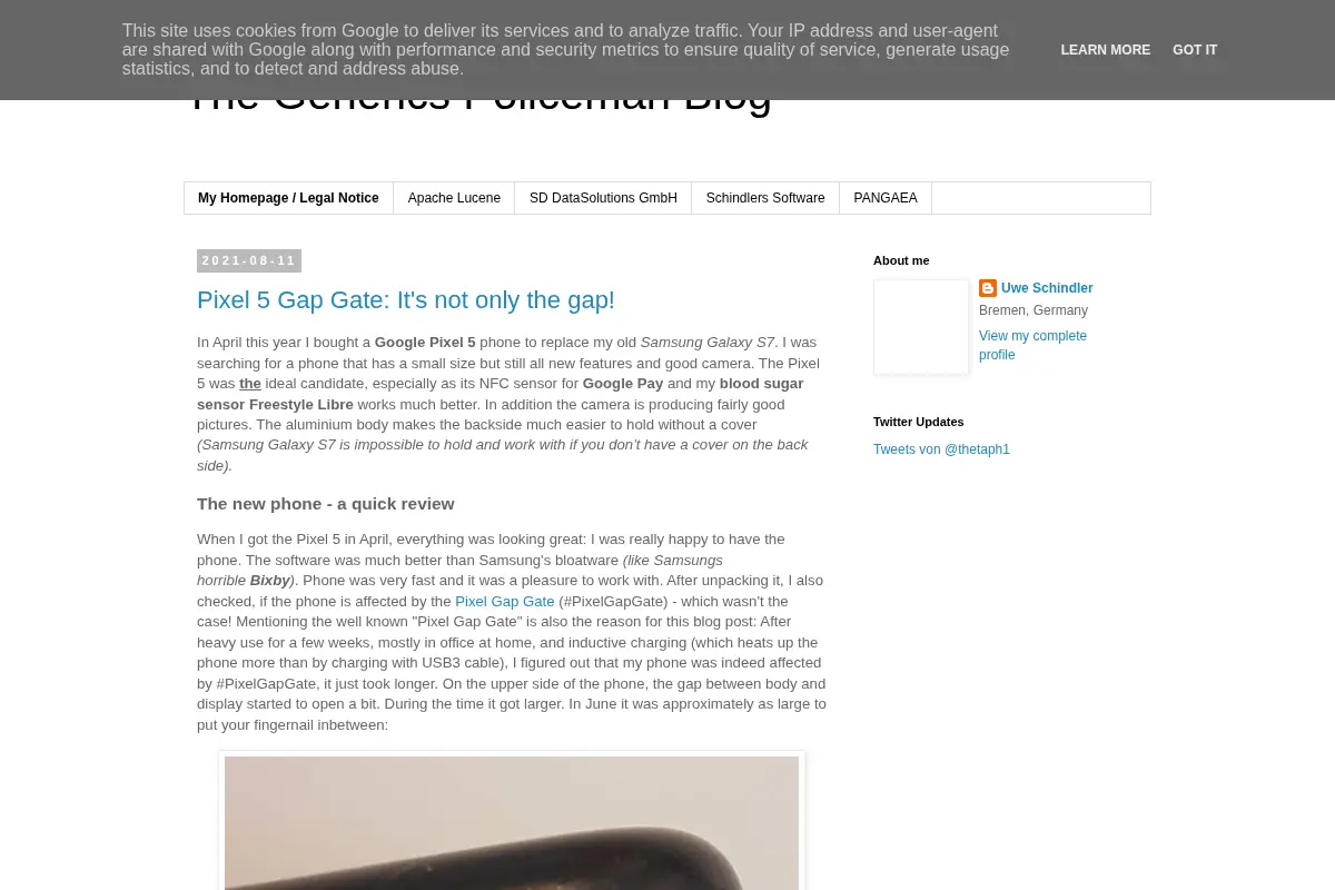 The Generics Policeman Blog