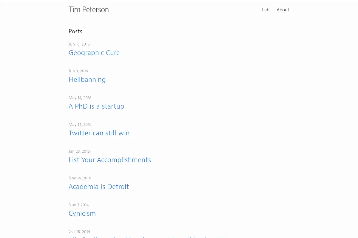 Tim Peterson