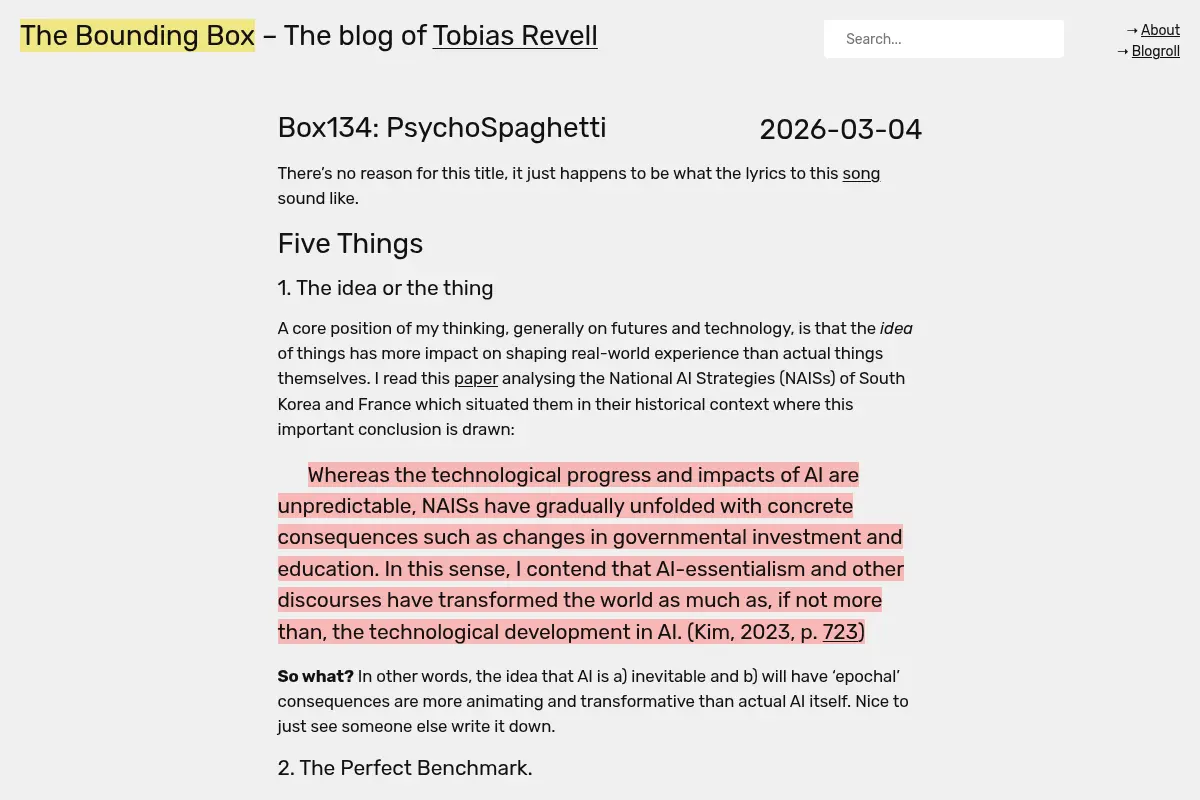 The Bounding Box – The blog of Tobias Revell