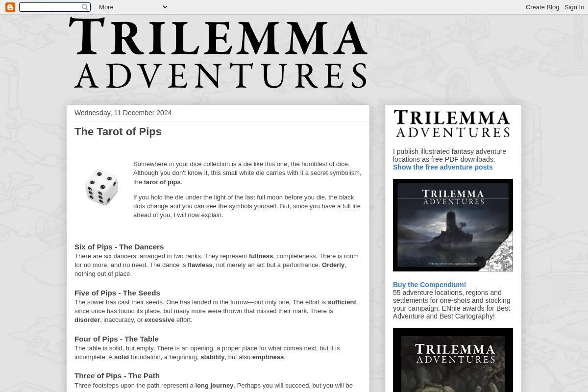Trilemma Adventures