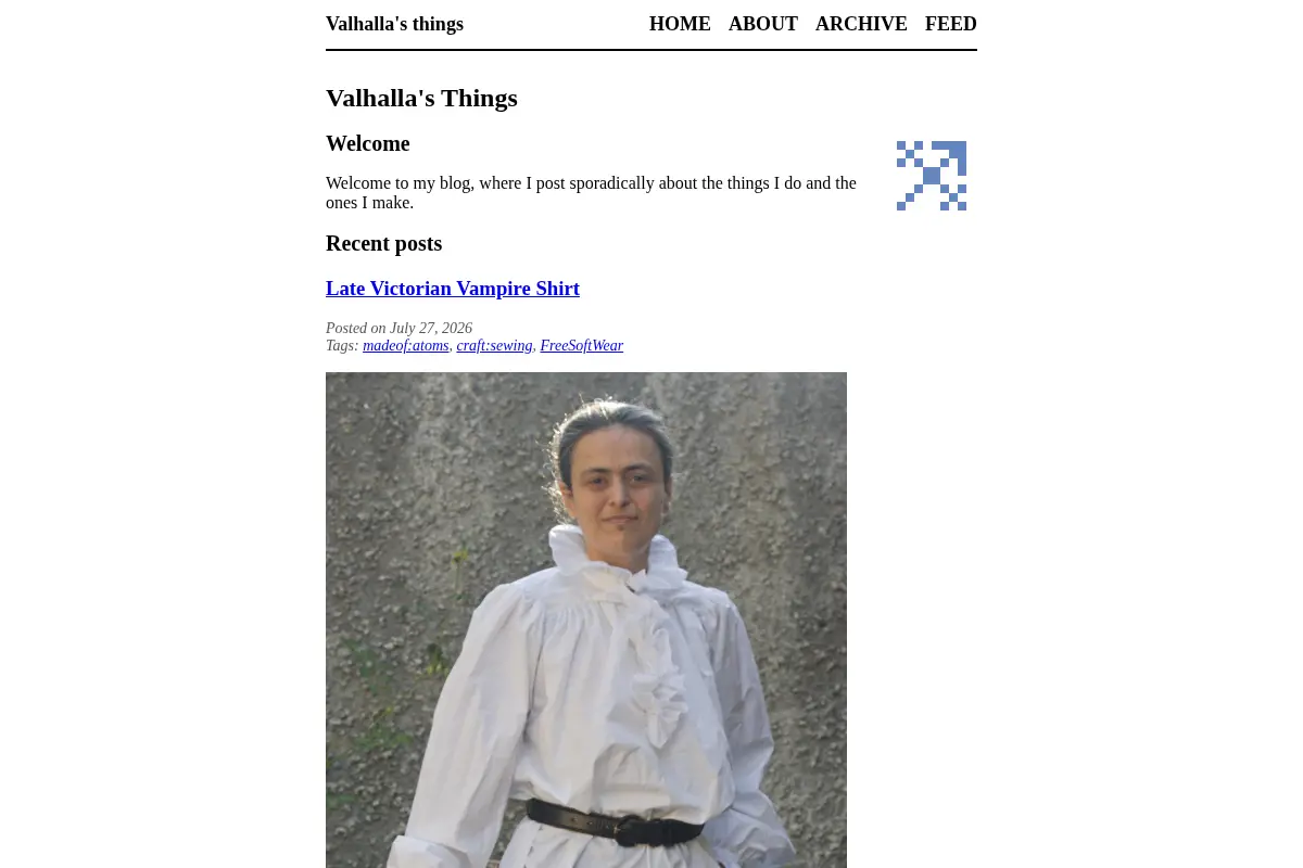 Valhalla's Things