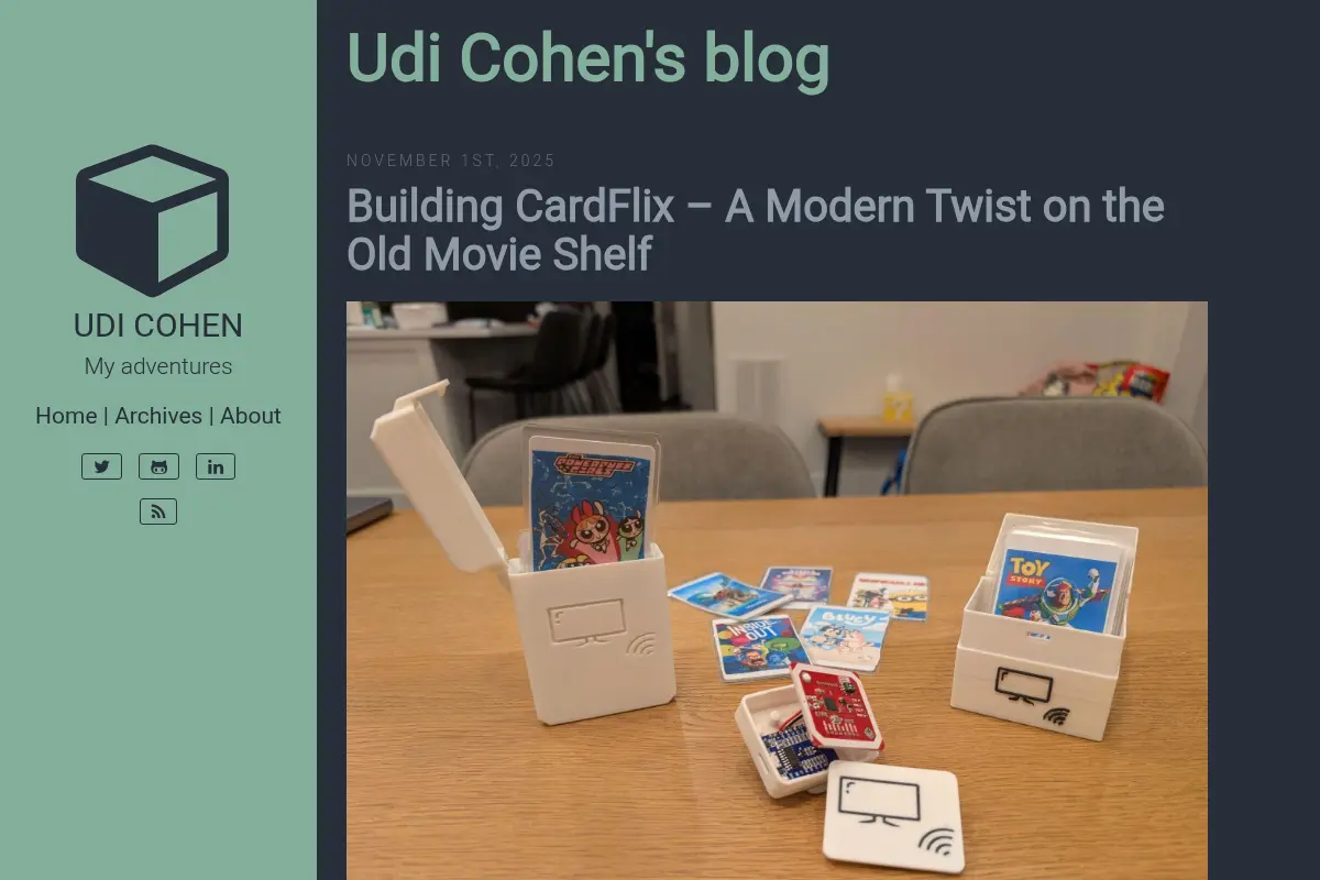 Udi Cohen's Blog