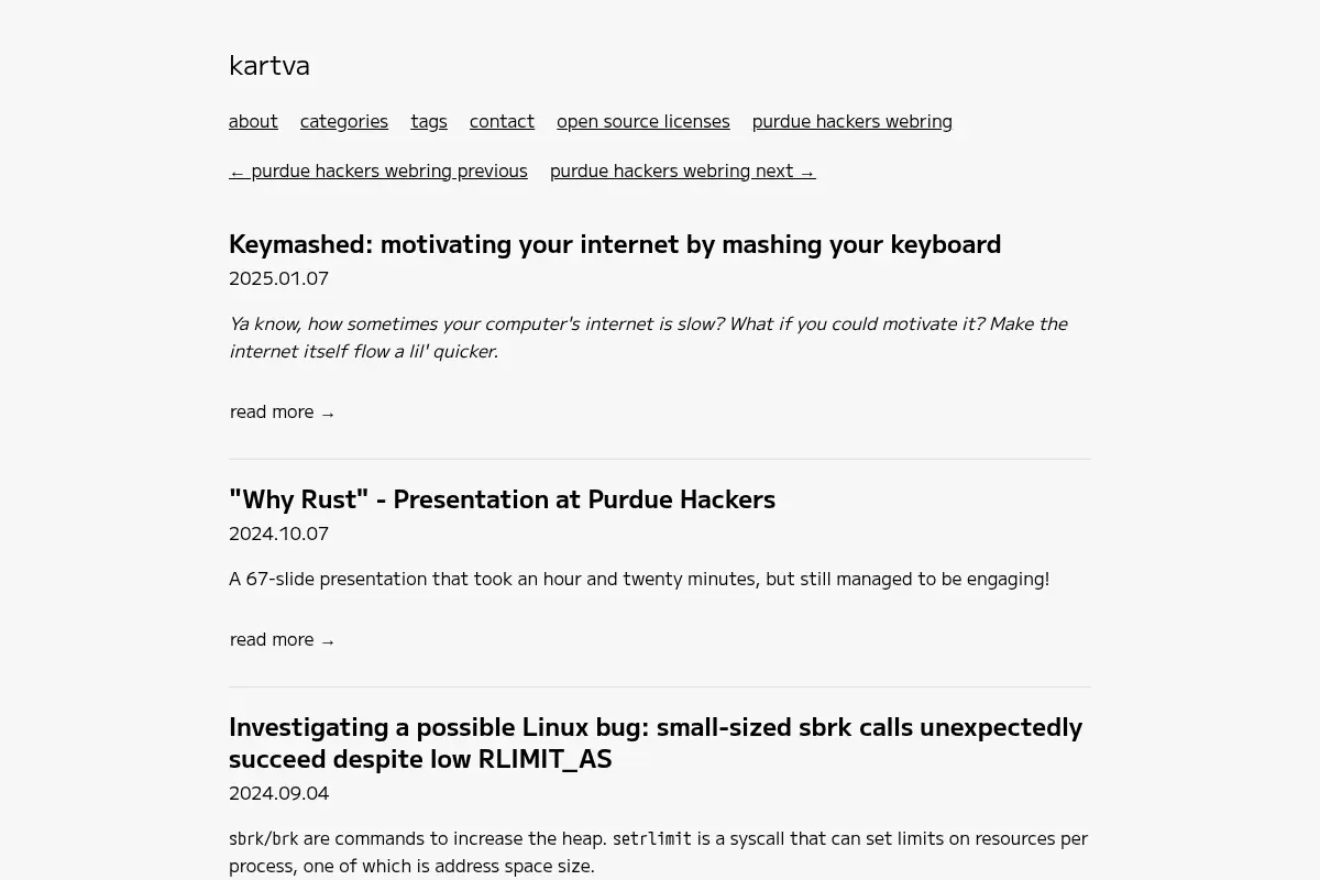 kart's blog
