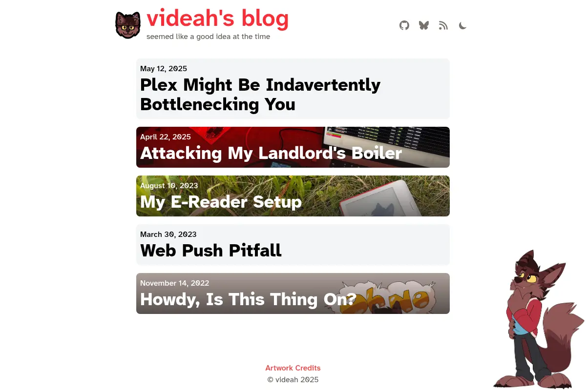 videah's blog