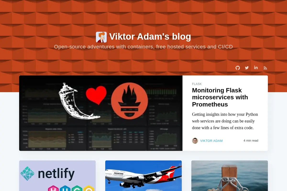 Viktor Adam's blog