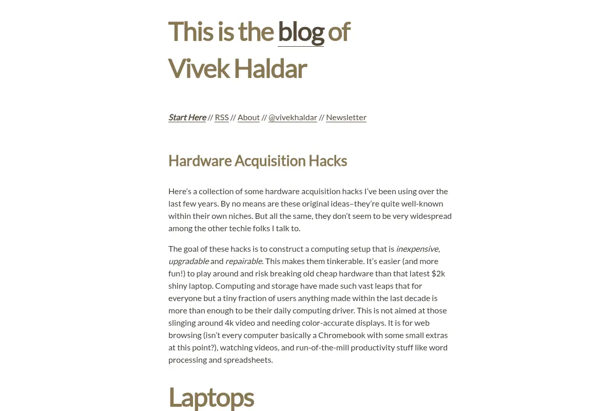 Vivek Haldar