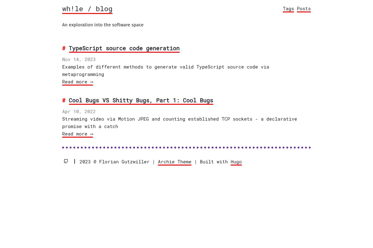 wh!le / blog