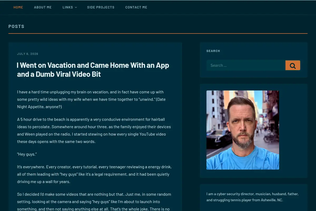 Will Chatham's Blog