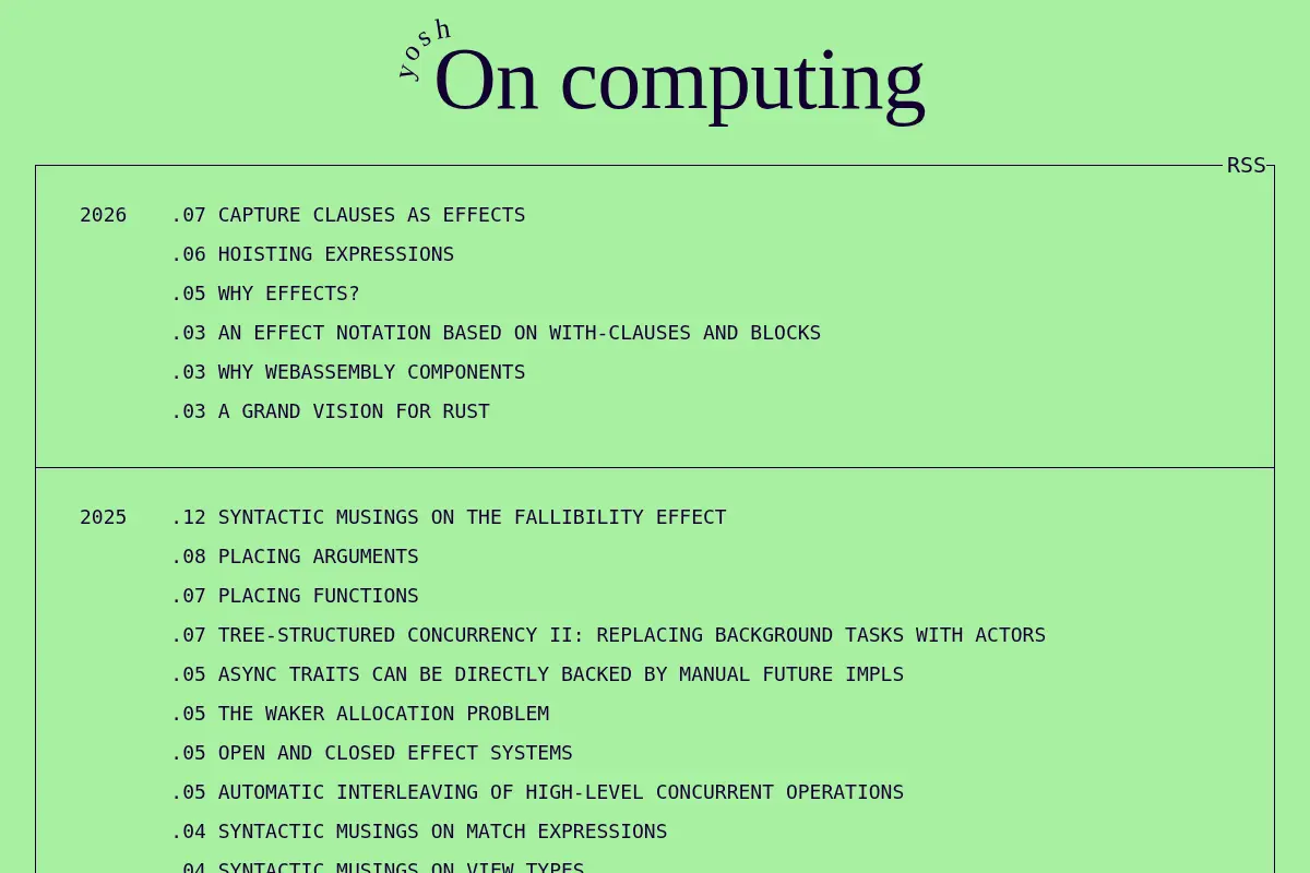 Yosh Wuyts — Blog