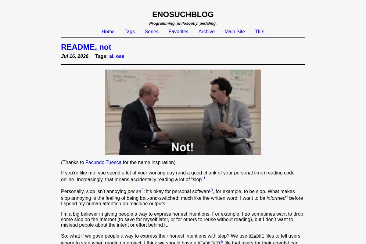 ENOSUCHBLOG