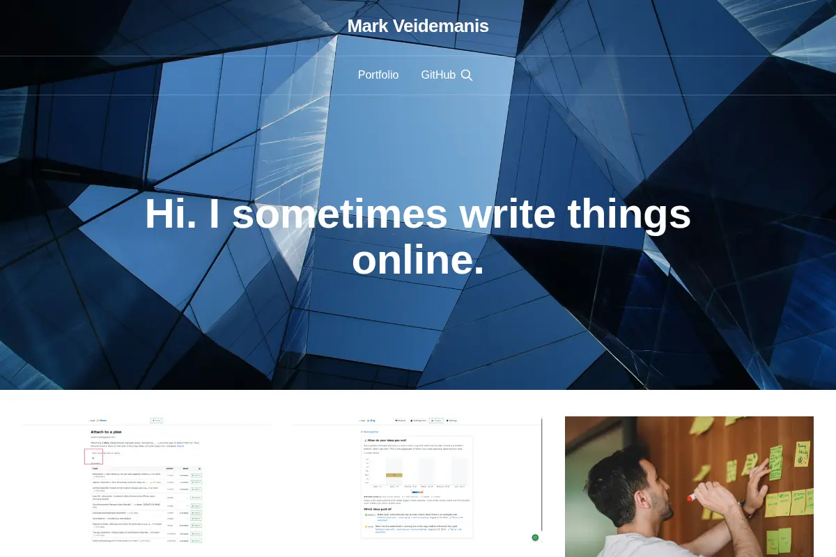 Mark Veidemanis