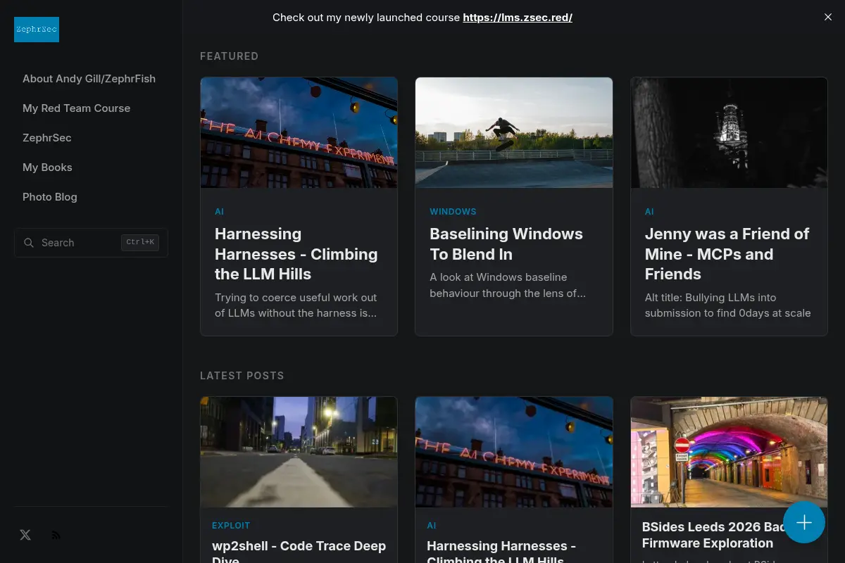 ZephrSec Blog
